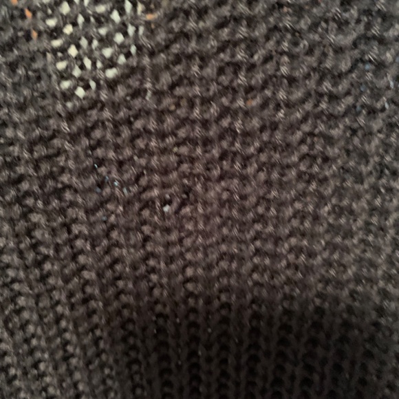 Cotton Candy | Navy Knit with White Stripe Cuffs - Picture 4 of 4